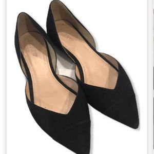 J. Crew Black Flats